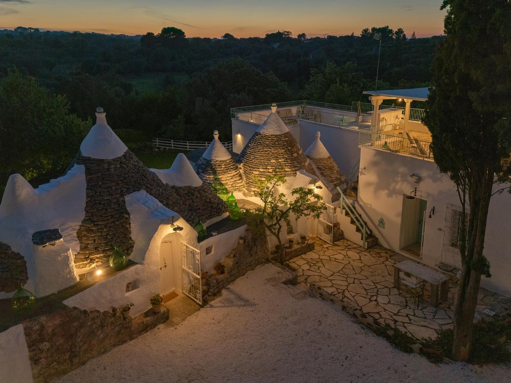 切列梅萨皮卡Trullo Turchese Fabiola别墅 外观 照片